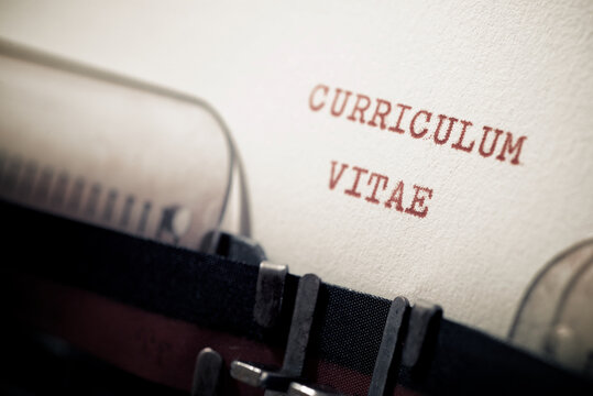 Curriculum vitae text