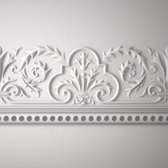 Fototapete - 3d illustration of frloral ornament