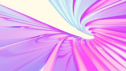 Fototapete - Blue purple fluid gradient background