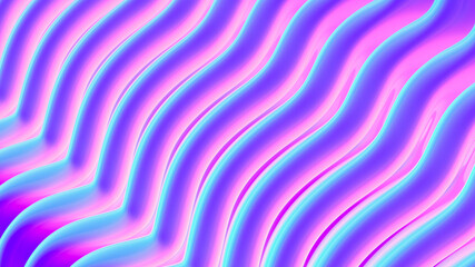 Fototapete - Blue purple fluid gradient background