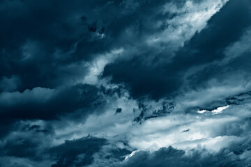 Wall Mural - Cloudy sky. Dramatic cloudy sky as abstract background.