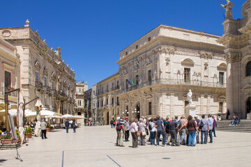 Wall Mural - Piazza Duomo, Siracusa, Italy