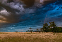 Stormy Sky In A Rural Environment