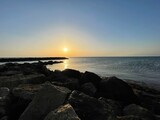 Fototapeta Niebo - sunset over the sea