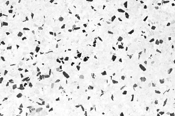 Wall Mural - Black and  gray terrazzo old floor seamless patterns abstract for background