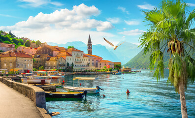 Wall Mural - Historic city of Perast