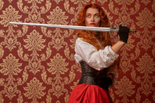 Lady With Battle Epee