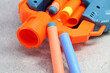 Foam bullet and gun toy, foam-based weaponry