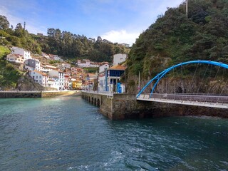 Wall Mural - Cudillero, picturesque fishing village in the North of Spain,  Asturias, Spain