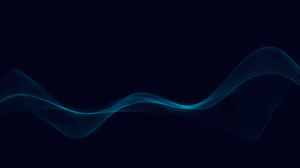 Poster - Abstract 3d technology and science neon visualization. Blockchain and cryptocurrency. Digital wallpaper. Business concept. Big data and artificial intelligence. Rendering computer virtual reality