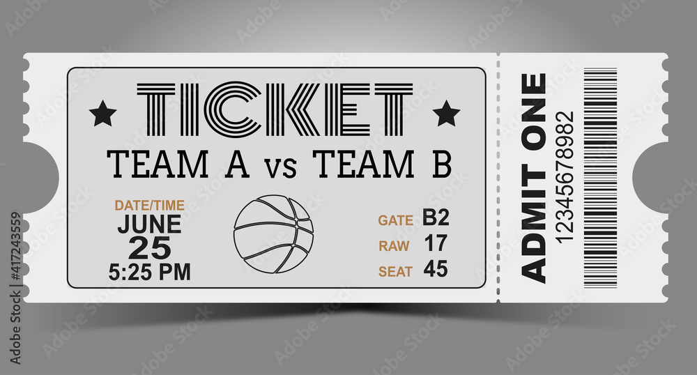 Tickets for basketball discount