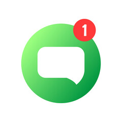 Poster - SMS icon. Vector SMS message icon. SMS icon in flat style. Vector illustration. Icon for graphic design and web design.