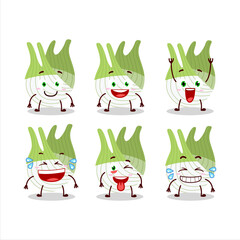 Poster - Cartoon character of fenel with smile expression