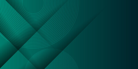 Luxury dark green background with overlap 3D layer. background green and dark. Modern technology dark green abstract background 