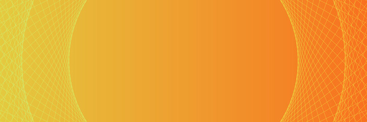 Fototapete - Orange Hyperspace speed motion on Blue background, warp and expanding movement concept,vector Illustration. Colorful techno vector background. Vector banner design, network connection with circle line