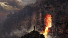 Hell Gate Fantasy Art - Digital Illustration