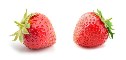 Canvas Print - Strawberry isolated on white background