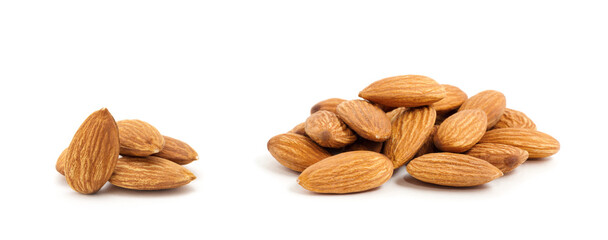 Wall Mural - Almond isolated on white