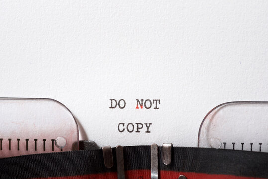 Do not copy