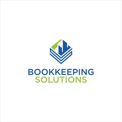 Aufkleber - bookkeeping solution for  urban building vector