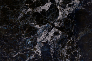 Black marble natural pattern for background, abstract black and white