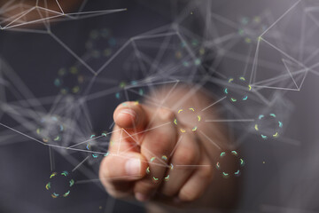 touch binary code interface digital touch