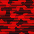 © Алексей Панков - Striped camouflage texture seamless pattern. Abstract geometric endless linear camo texture for fabric and fashion print. Vector illustration.