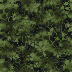 hexagonal camouflage seamless patern. abstract modern endless digital contemporary design texture. m