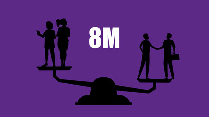 inequality feminism purple 8 m men 