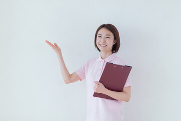 介護士の女性