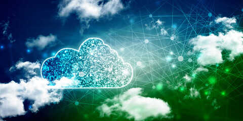 Poster - 2d rendering technology Cloud computing 