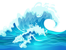 Ocean Wave Illustration