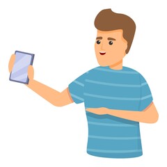 Poster - Sell smartphone icon. Cartoon of sell smartphone vector icon for web design isolated on white background