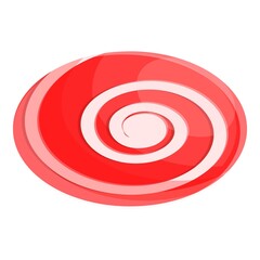 Poster - Santa treat icon. Cartoon of santa treat vector icon for web design isolated on white background