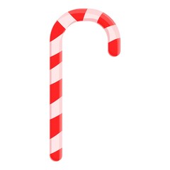 Poster - Xmas cane icon. Cartoon of xmas cane vector icon for web design isolated on white background