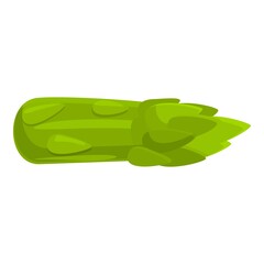 Poster - Harvest asparagus icon. Cartoon of harvest asparagus vector icon for web design isolated on white background