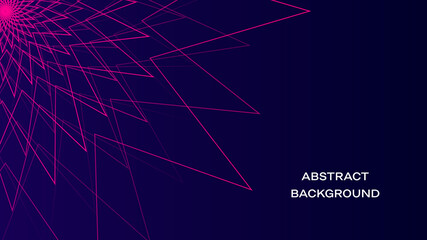 Poster - Abstract background with lines . 