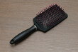 Plastic hair brush