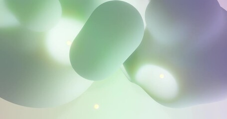 Poster - abstract light background with glowing lights 4k loop