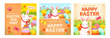 Easter Bunny Background Templates