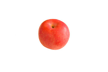 red apple isolated on white background