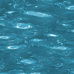 clear pool water reflecting in the sun