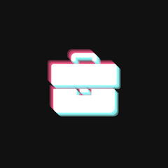 Poster - Briefcase - 3D Effect