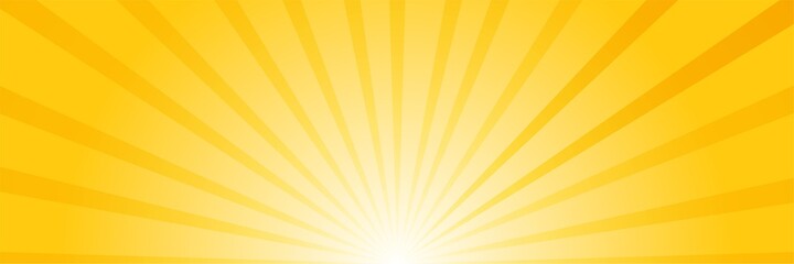 Abstract background with sun ray. Summer vector illustration for design