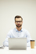 © Friends Stock - Smart handsome IT specialist at his workplace