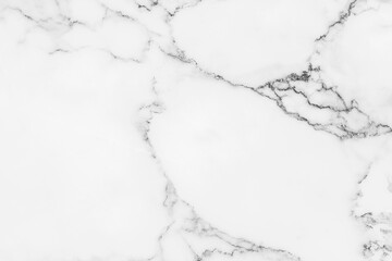 Poster - elegant white marble texture background