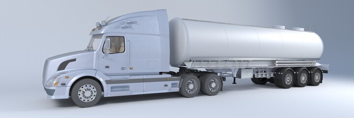 Wall Mural - Cargo Delivery Vehicle