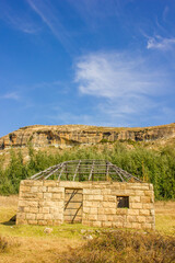 Wall Mural - Lesotho Village