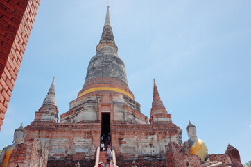 Wat Yai Chaimongkol, Ayutthaya, attractions and ancient sites in Thailand