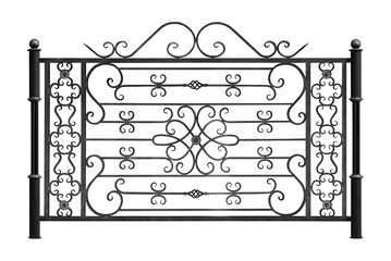 Wall Mural - Decorative fence, banisters.